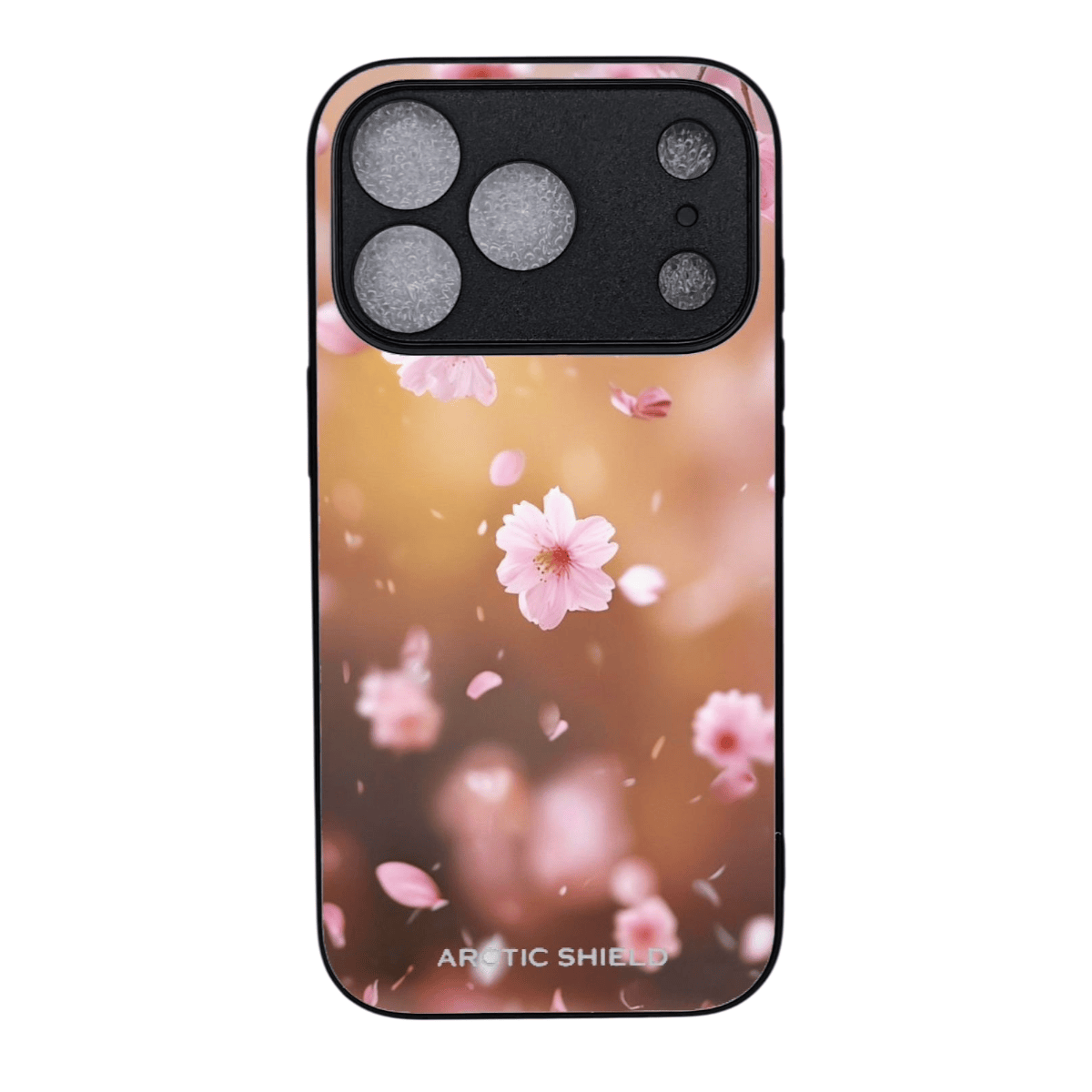 iPhone 17 Pro Max suojakuori MagSafe yhteensopiva – Arctic Shield kirsikankukka design