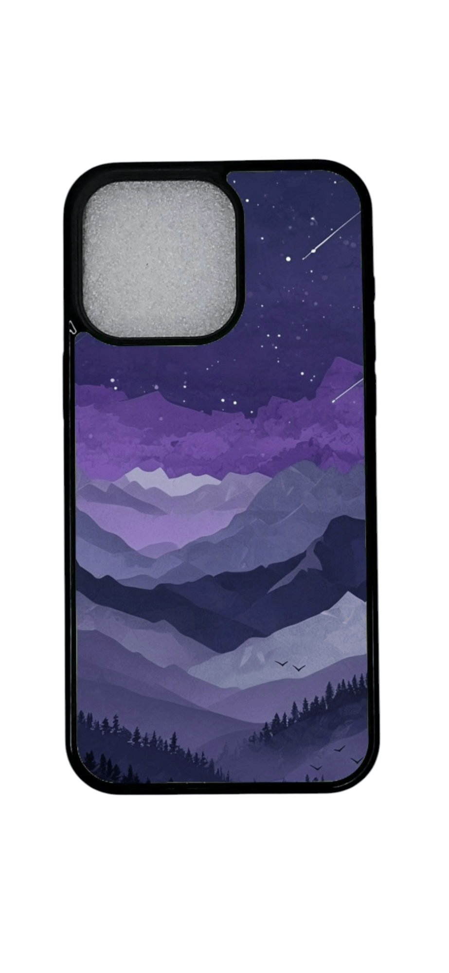 OnePlus 15 suojakuori – Yön Violetti Vuorimaisema – kuosin esimerkkikuva 2