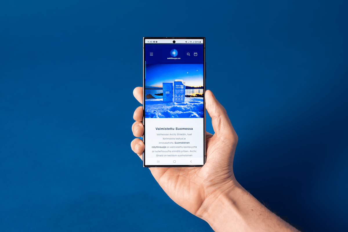Arctic Shield Hydrogel Skärmskydd iPhone 16e - Det bästa skyddet för din mobila enhet