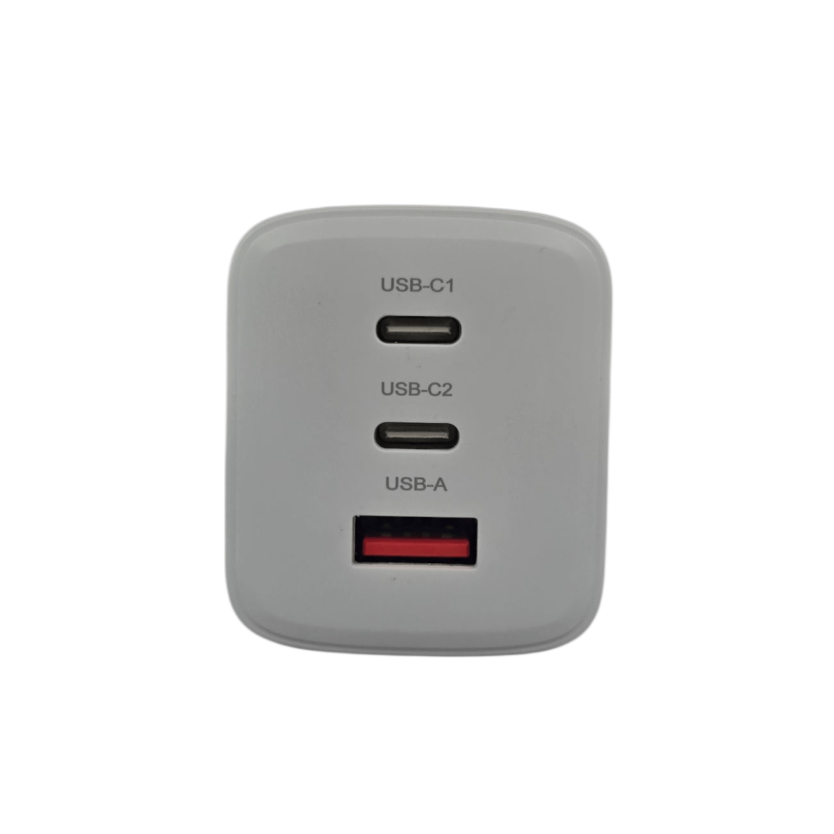 USB-C pikalaturi 65W – kolmeporttinen laturi edestä