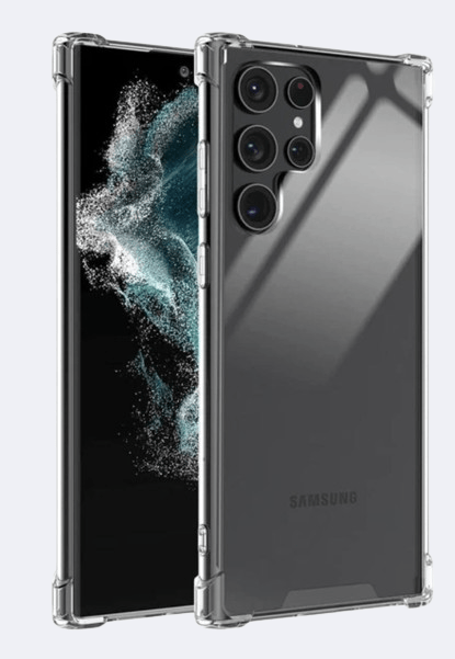 Läpinäkyvä Silikonisuojakuori Samsung S20 Ultra