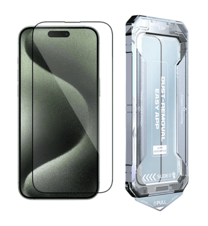 Apple iPhone 14 Plus Panssarilasi - Asennuskehikolla, Kirkas