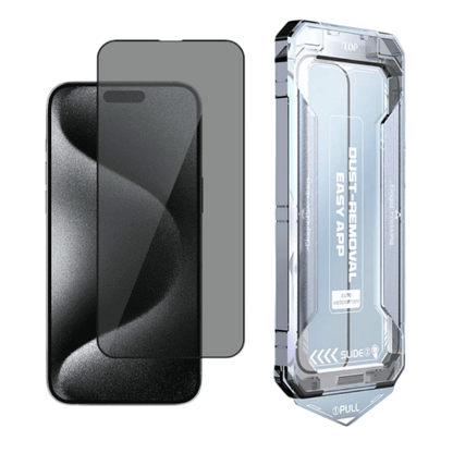 Apple iPhone 16 Pro Max Panssarilasi - Asennuskehikolla, Privacy