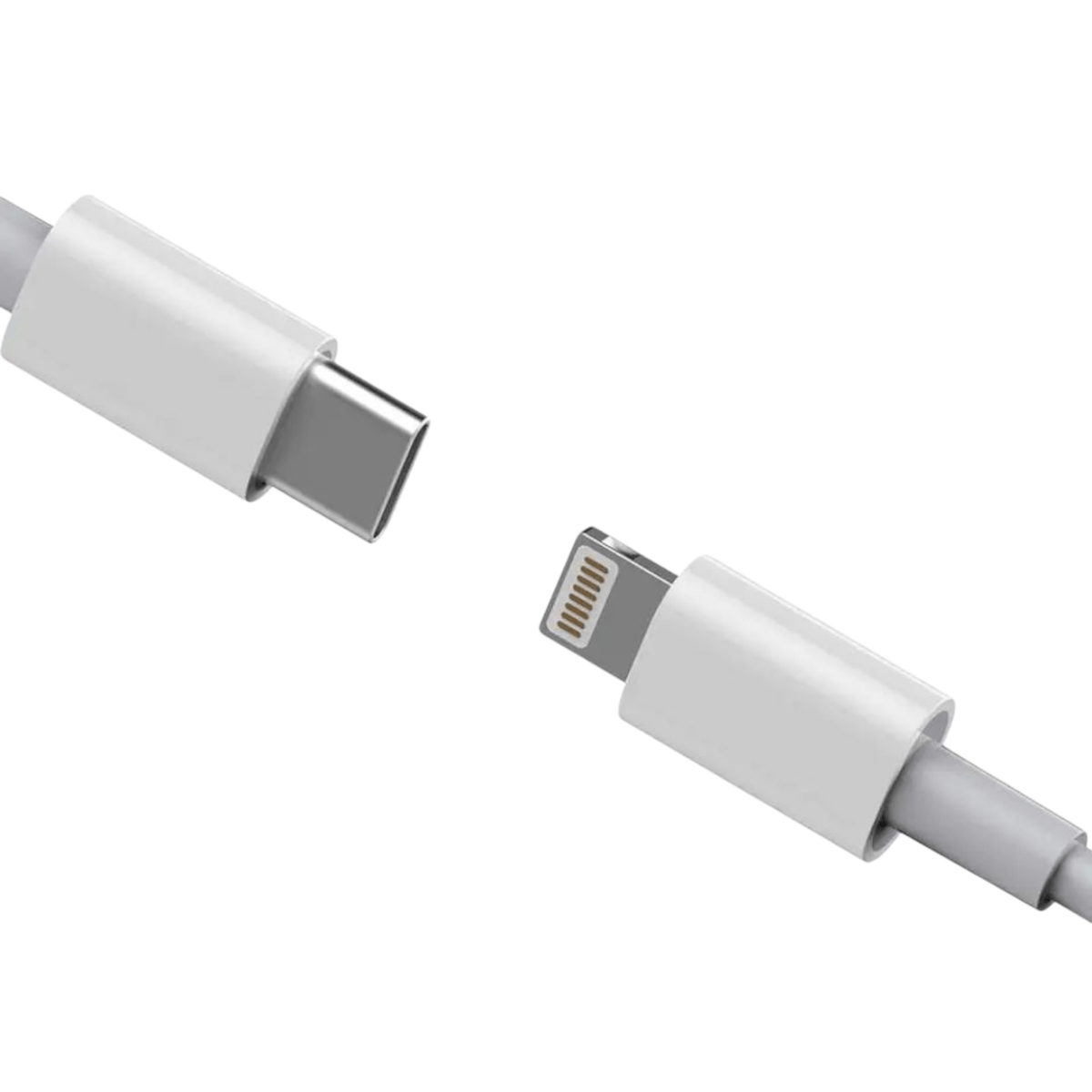 iPhone yhdistettynä MacBookiin USB-C to Lightning -kaapelilla 2 m