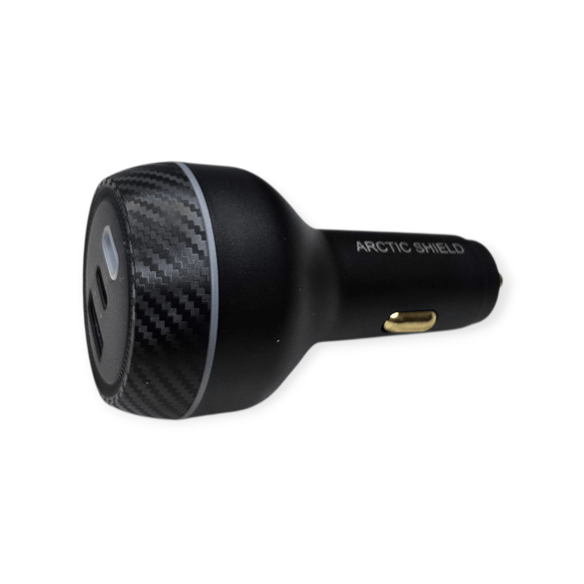 Arctic Shield 130 W autolaturi – USB-C ja USB-A portit 100W + 30W yhteisteholla