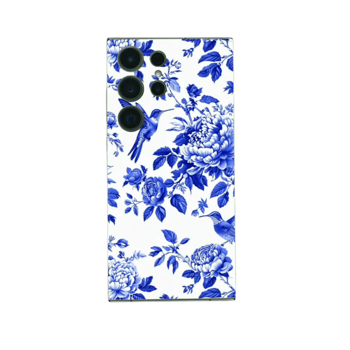 Posliinimainen elegantti backskin asennettuna