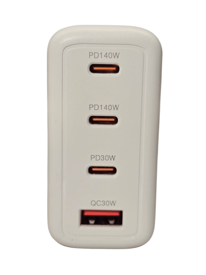 Arctic Shield erittäin tehokas 140W USB-C PD GaN laturi portit näkyvissä