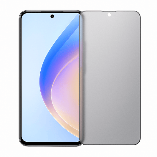 Honor 200 Lite puhelin ja mattapintainen panssarikalvo vierekkäin, läpikuultava anti-glare pinta