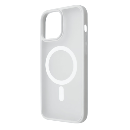 iPhone 11 MagSafe-yhteensopiva kuori valkoisella kehyksellä