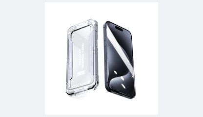 Asennuskehikko iPhone 11 Pro Max panssarilasille