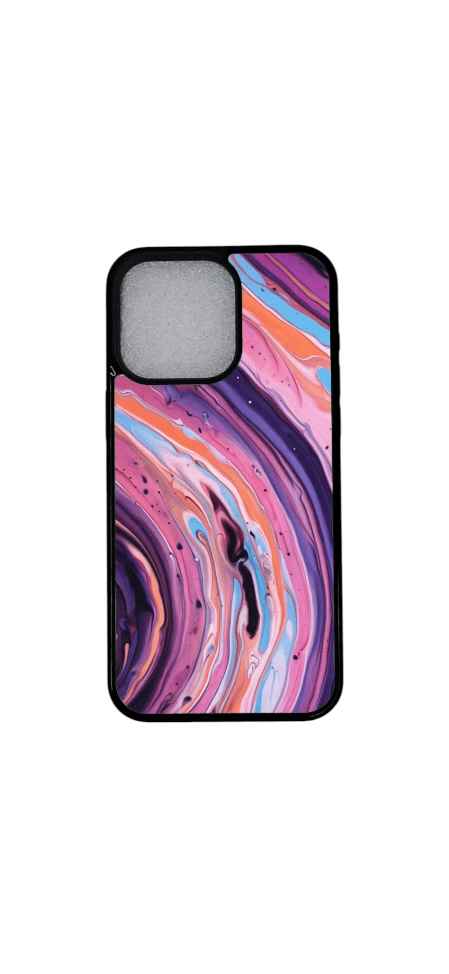 iPhone 12 Pro Magneettinen Suojakuori – Violet Swirl Art