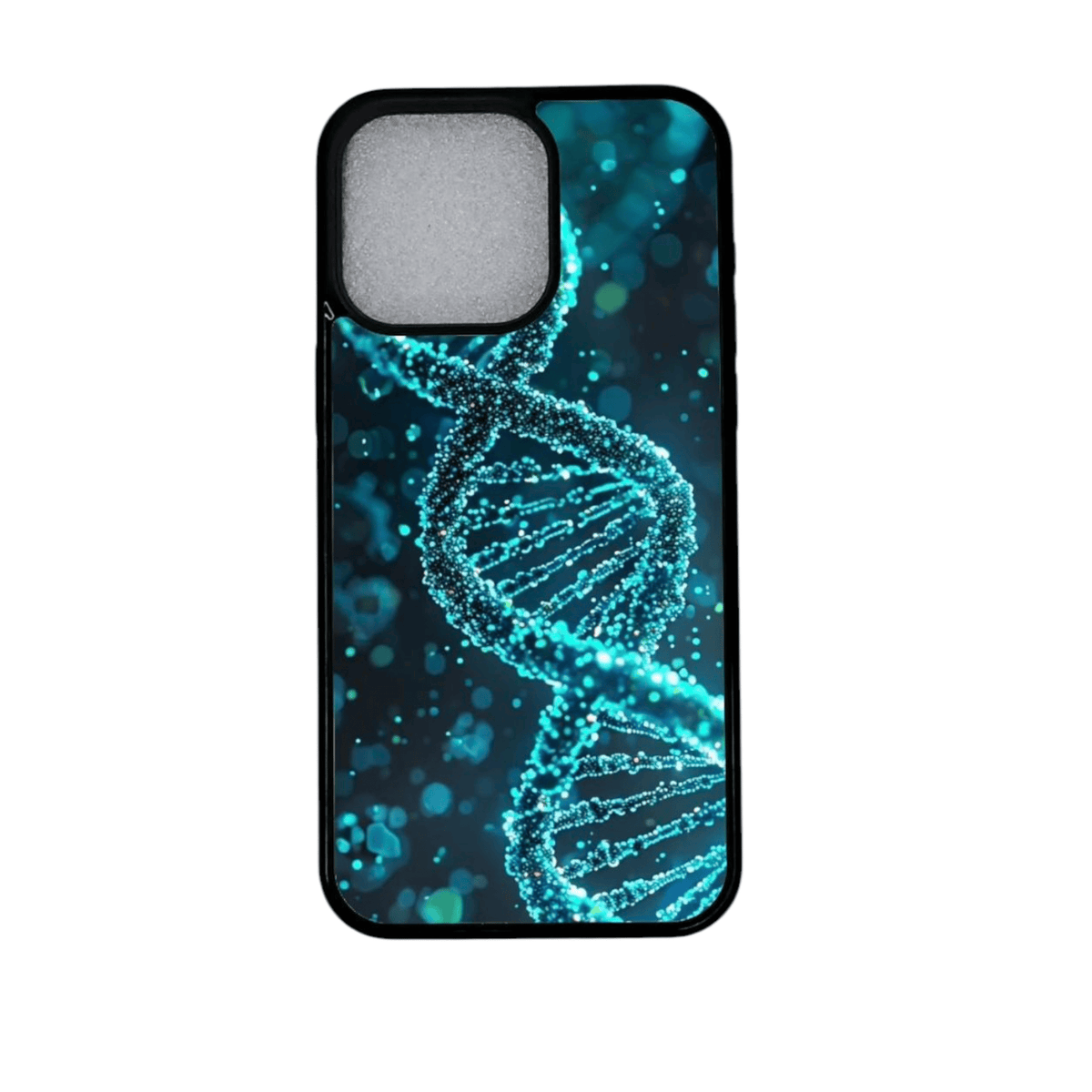 iPhone 12 pro suojakuori DNA-kuviolla – etunäkymä
