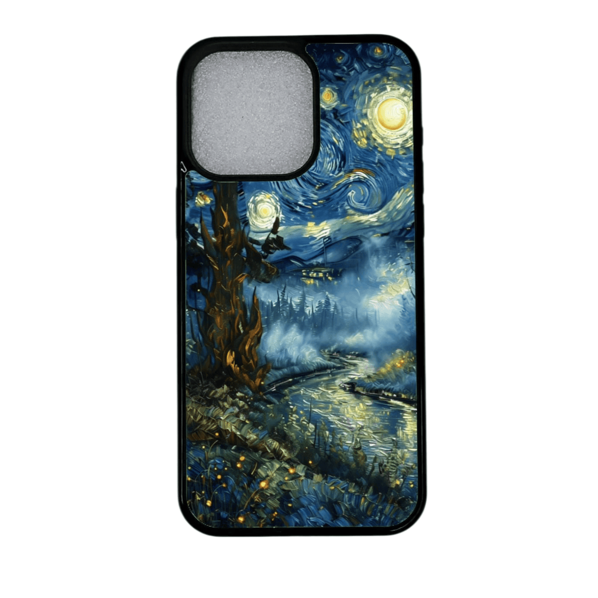 iPhone 14 Plus MagSafe-yhteensopiva kuori – Tähtikirkas yö edestä