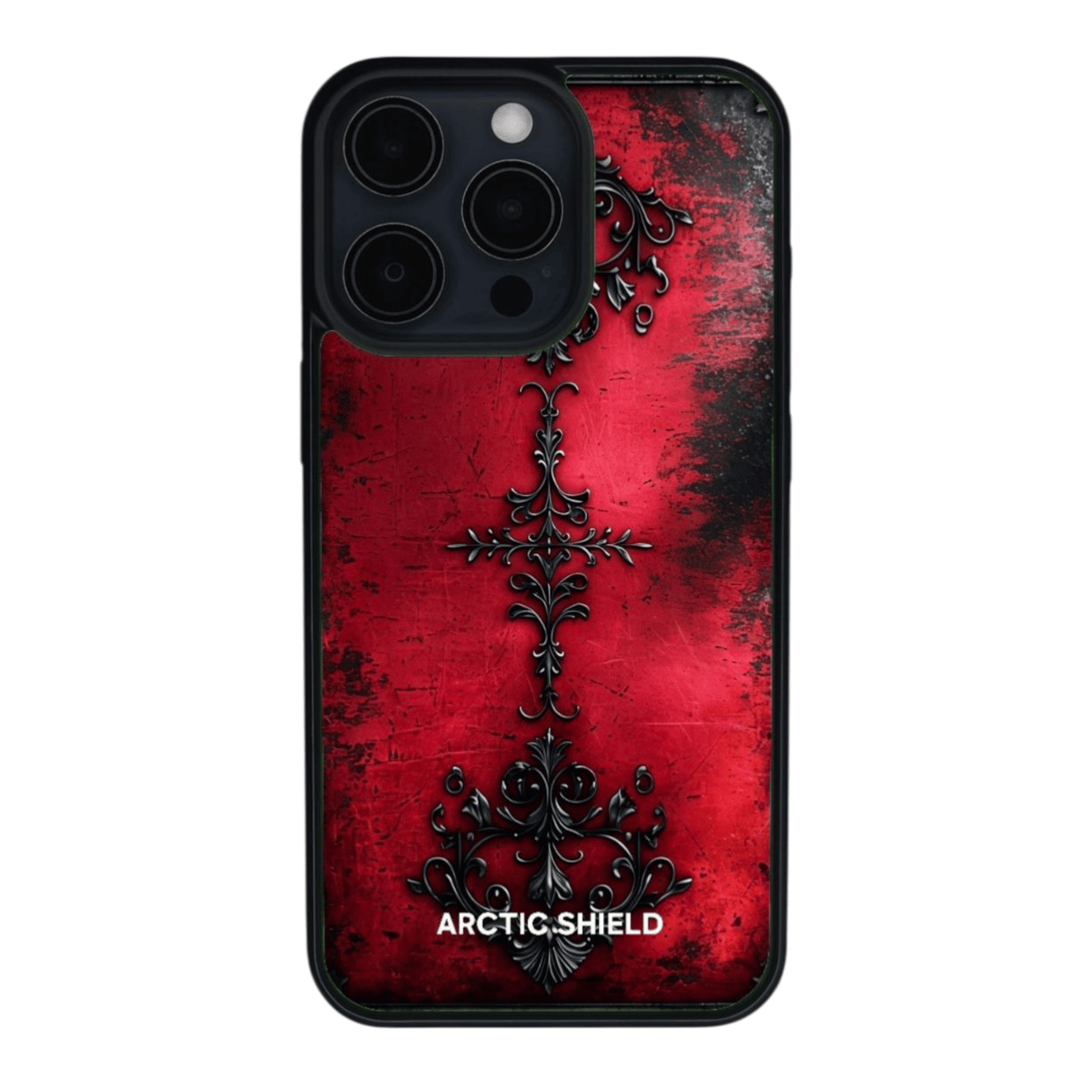 iPhone 15 Pro Magsafe kuori – goottityylinen kuosi Arctic Shield