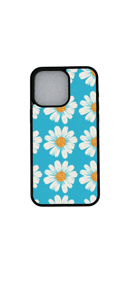 Apple iPhone 16 suojakuori – Päivänkakkara design – sivukuva