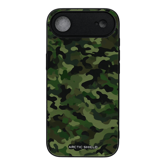 iPhone 17 Air suojakuori MagSafe yhteensopiva – Arctic Shield maastokuvio camouflage design

