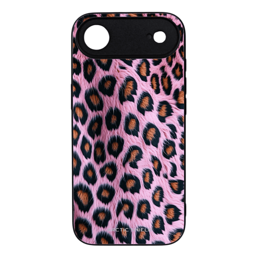 iPhone 17 Air suojakuori pinkki leopardikuvio MagSafe yhteensopiva Arctic Shield