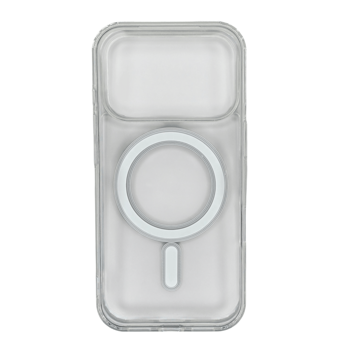 iPhone 17 Pro Max MagSafe suojakuori – kirkas TPU ja langaton lataustuki