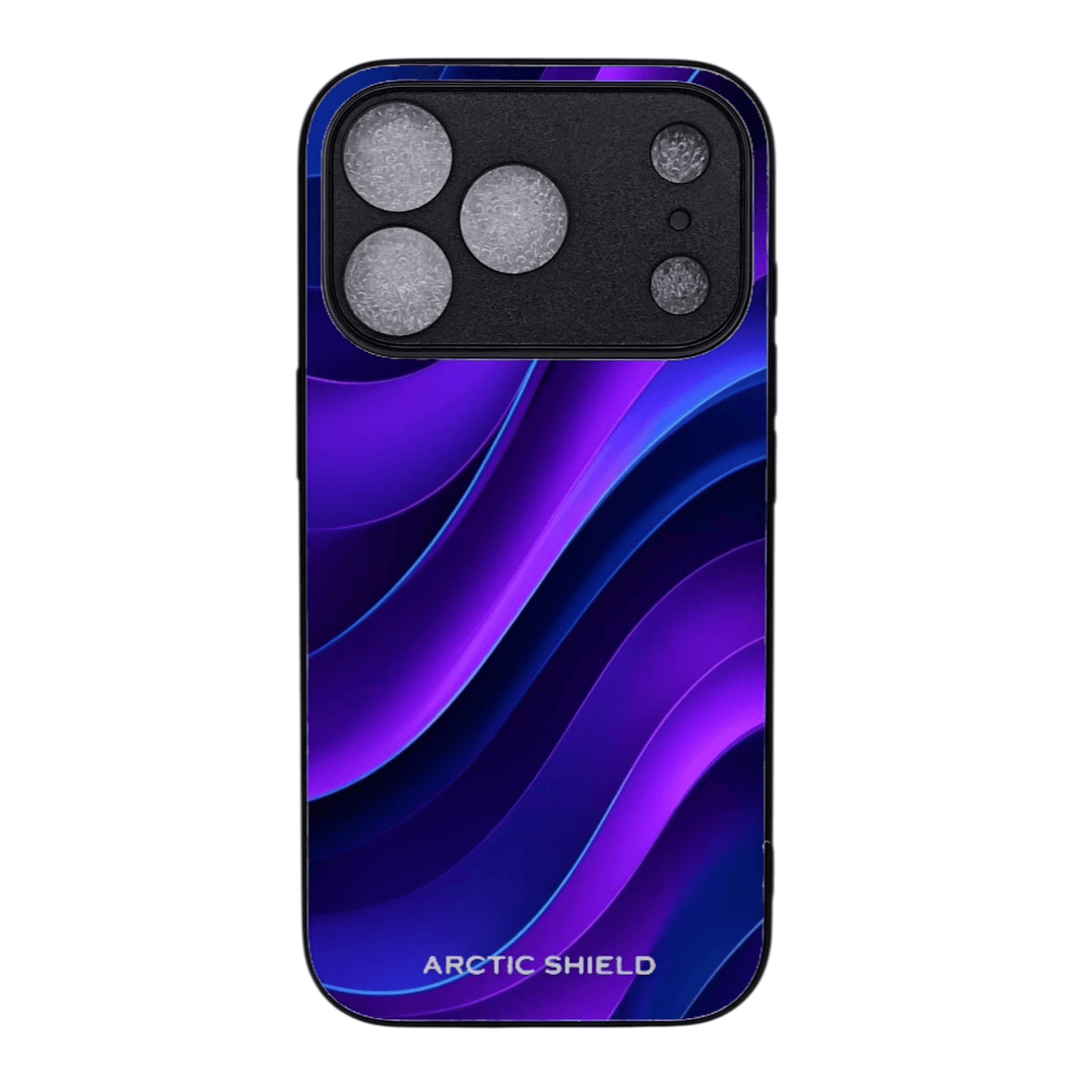 iPhone 17 Pro Max suojakuori violetti sininen aalto MagSafe yhteensopiva Arctic Shield