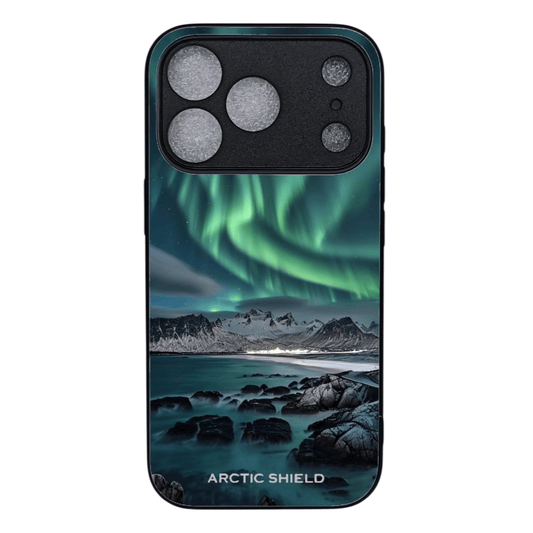 iPhone 17 Pro suojakuori revontulet kuosi MagSafe yhteensopiva Arctic Shield