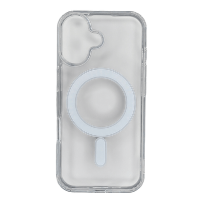 iPhone 17 MagSafe suojakuori – kirkas TPU-kuori vahvalla magneetilla