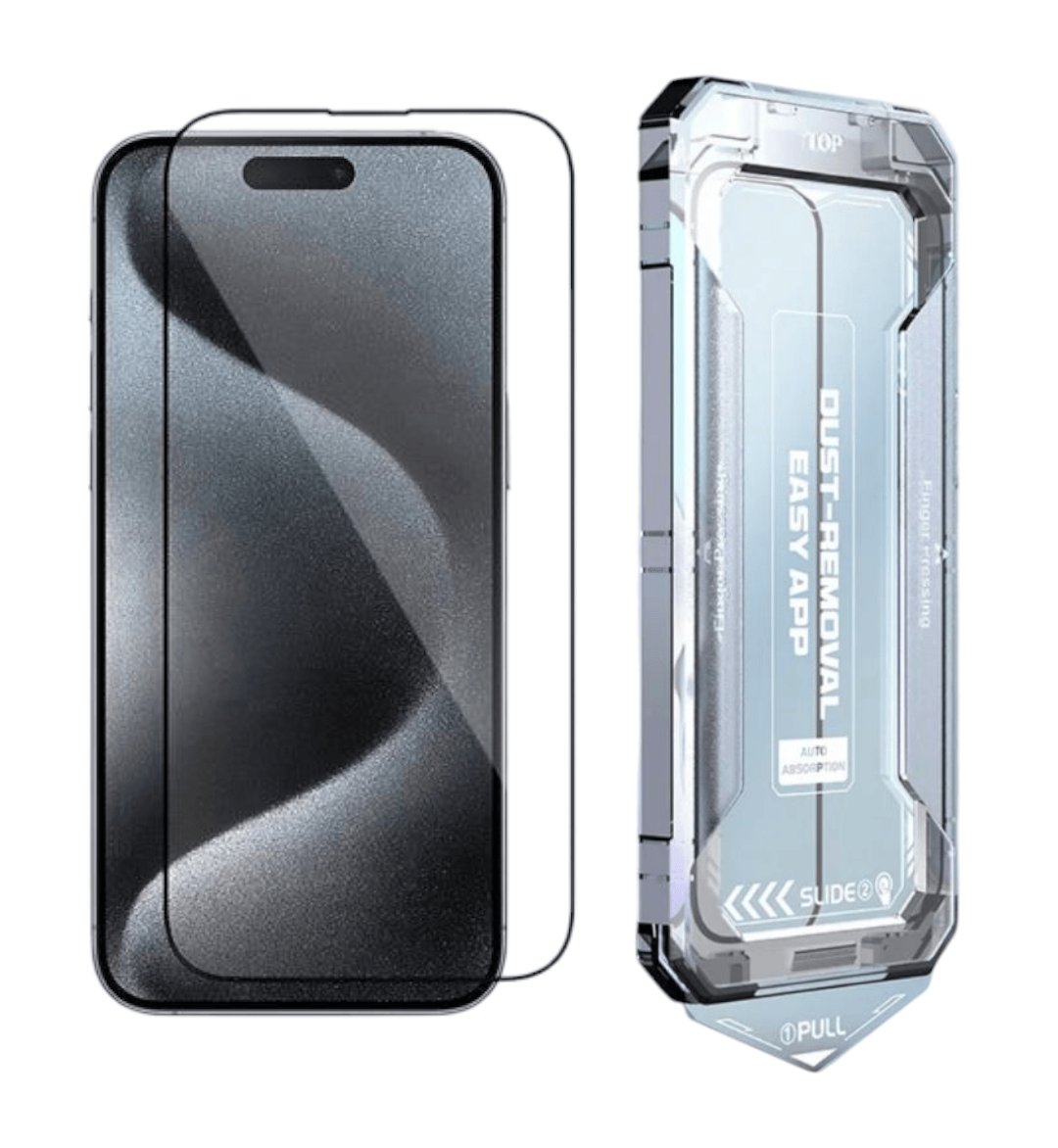 iPhone 18 Pro Max panssarilasi asennuskehikolla