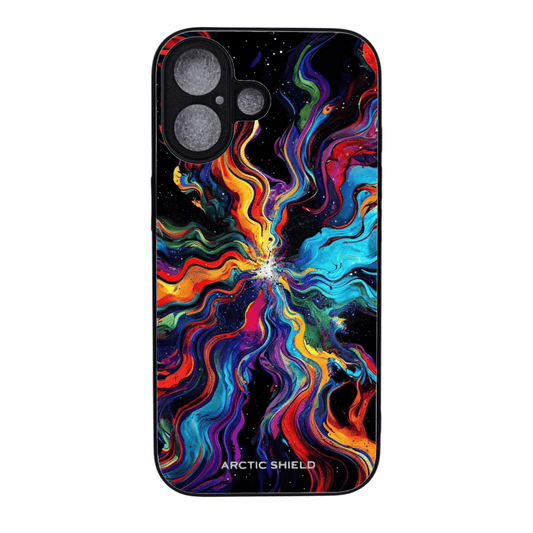 iPhone 18 Pro Max MagSafe-yhteensopiva suojakuori, Color Explosion – kuosin esimerkkikuva 1