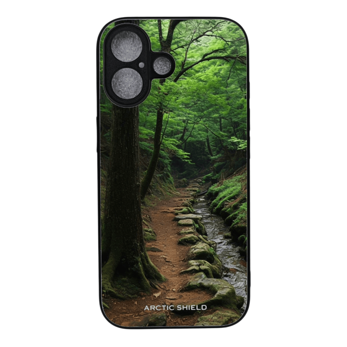 iPhone 18 Pro Max MagSafe-yhteensopiva suojakuori, Forest Path – kuosin esimerkkikuva 1