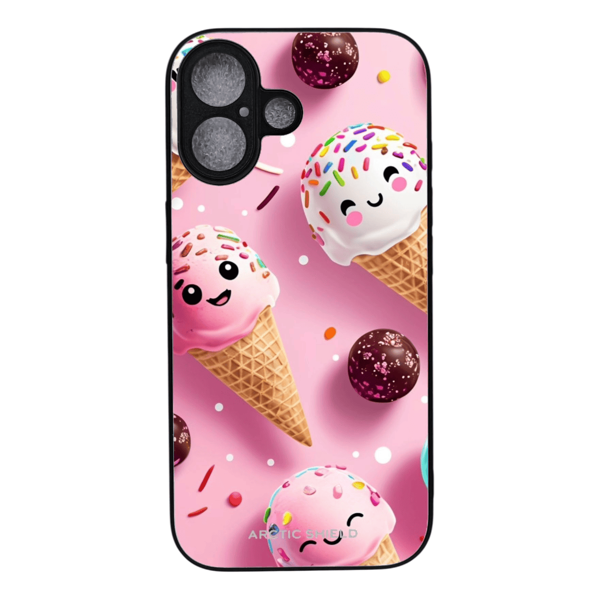 iPhone 18 Pro Max MagSafe-yhteensopiva suojakuori, Ice Cream – kuosin esimerkkikuva 1