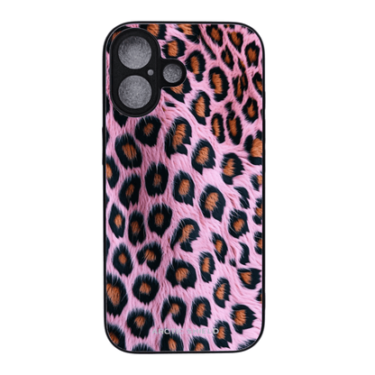 iPhone 18 Pro Max MagSafe-yhteensopiva suojakuori, Pinkki leopardikuvio – kuosin esimerkkikuva 1