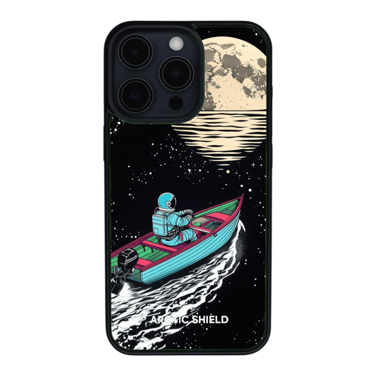 iphone 6 7 8 plus astronaut boat moon back

