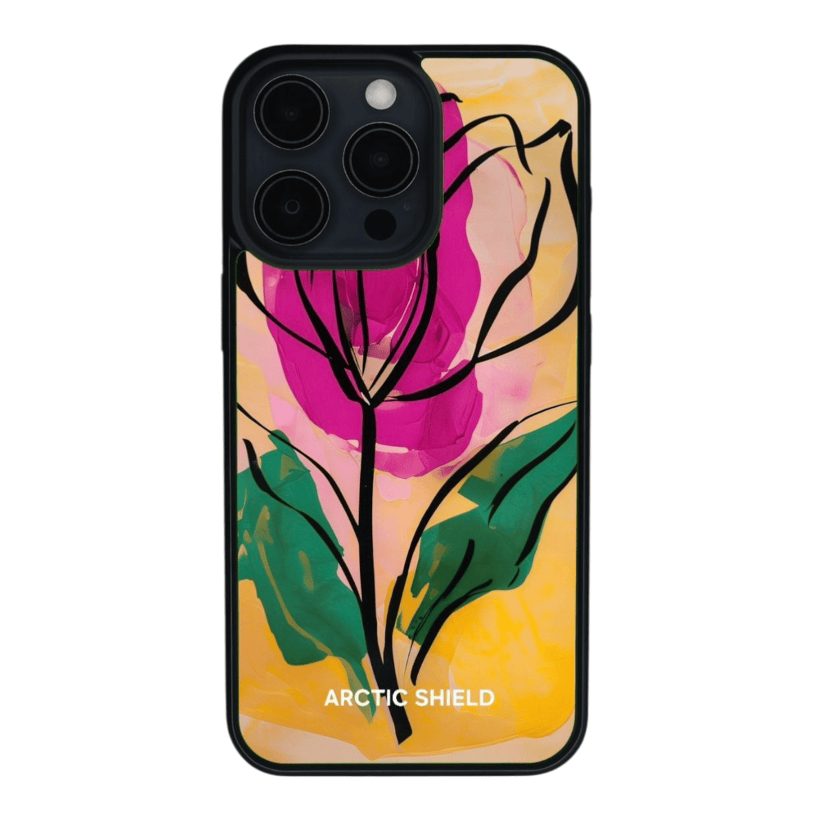 iPhone 6/7/8/SE 2020 Magsafe yhteensopiva suojakuori – värikäs kukkakuvio