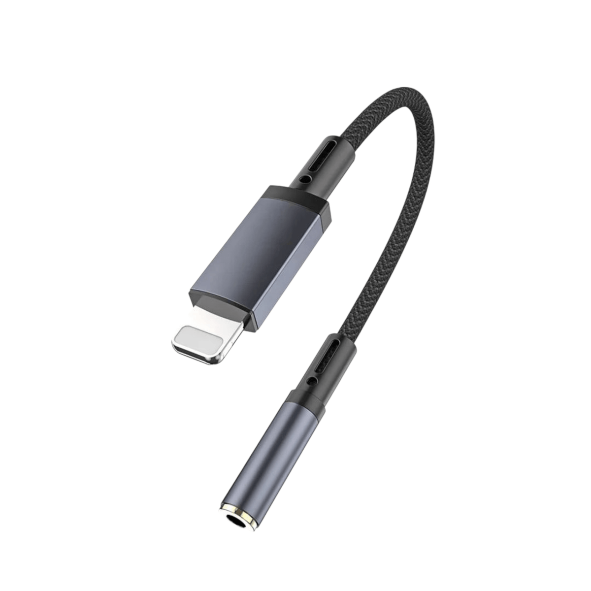 3.5 mm to Lightning -kaapeli musiikin kuunteluun