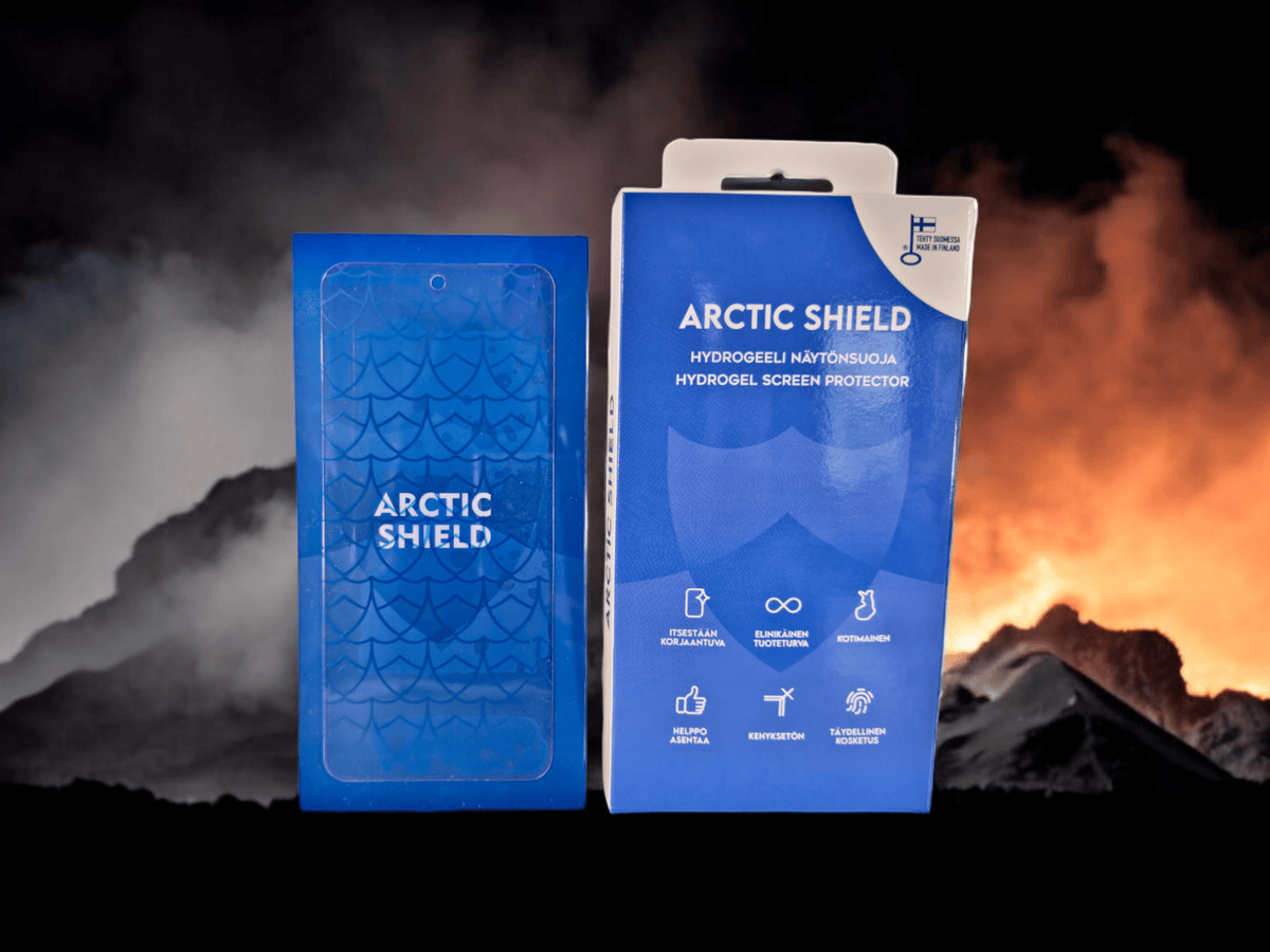 iPhone panssarikalvo näytönsuoja Arctic Shield Titan