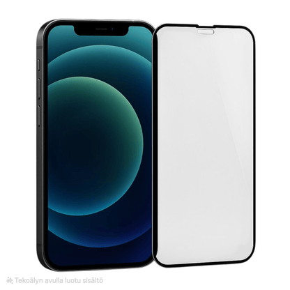 Karkaistu iPhone X näytönsuoja – panssarilasi erillään puhelimesta