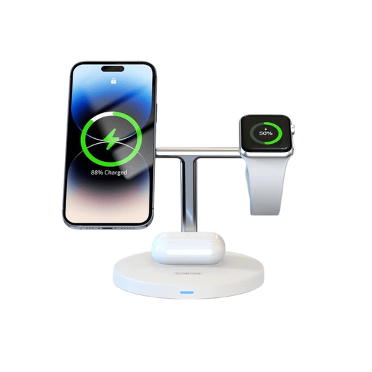 Laturi iPhone – 3-in-1 MagSafe-laturi iPhonelle, Apple Watchille ja AirPodseille