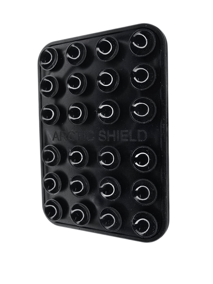 Musta Arctic Shield MagSafe pidike sileille pinnoille