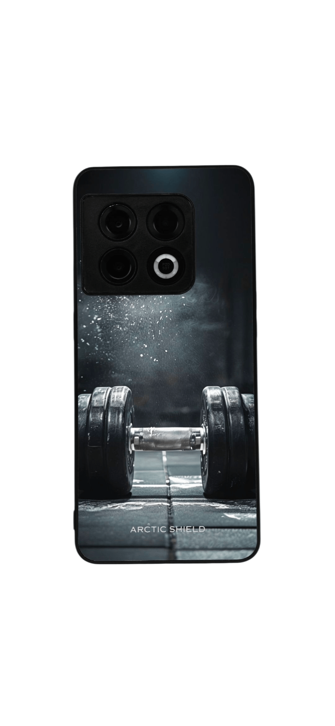OnePlus 11 älykäs Dumbbell-suojakuori – mattamusta iskunkestävä design