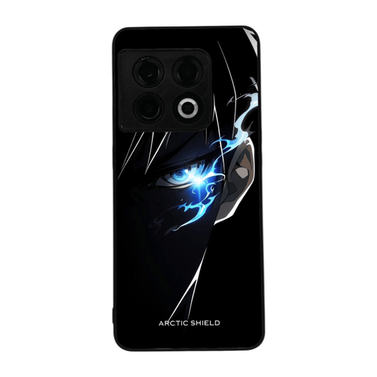 OnePlus 12 Arctic Shield -suojakuori – anime‑tyylinen sininen liekki