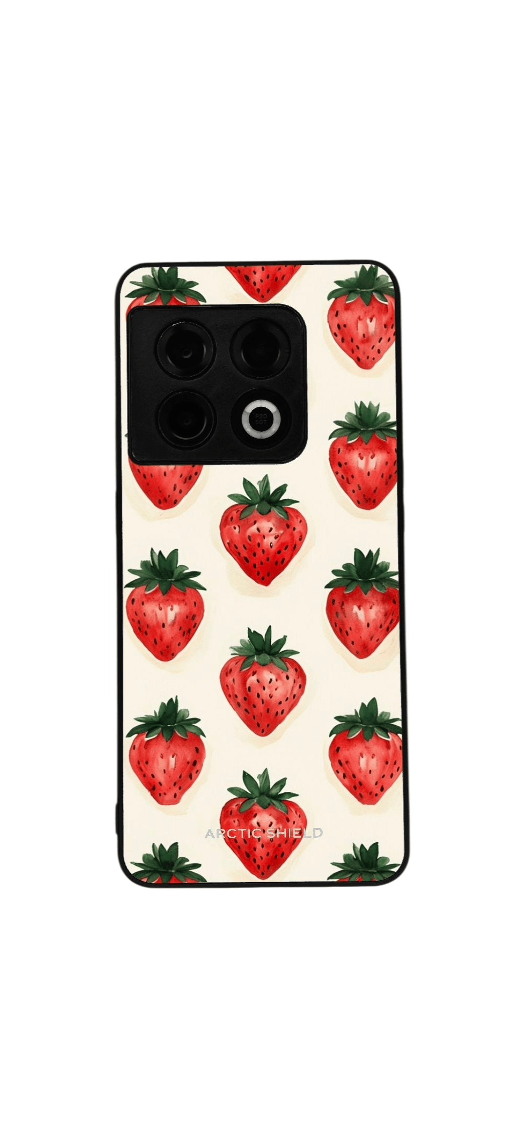 OnePlus 12R Arctic Shield -suojakuori – mansikkakuosi