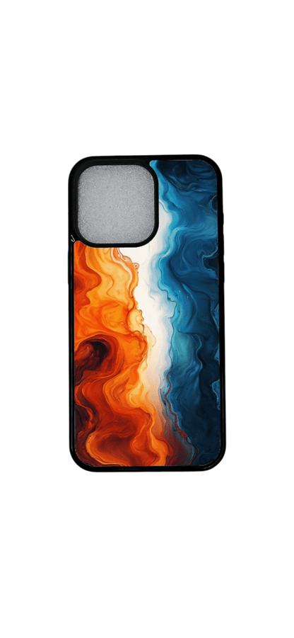 OnePlus 15 suojakuori – Tuli & Jää – kuosin esimerkkikuva 2