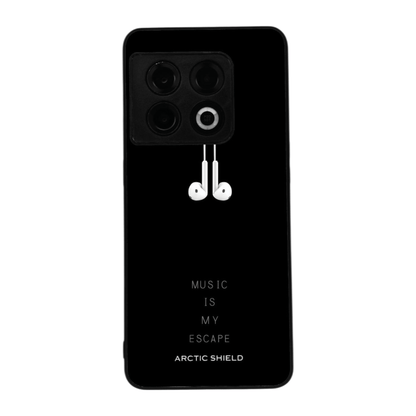 OnePlus 7 Pro Music Escape -suojakuori – kuulokegrafiikka