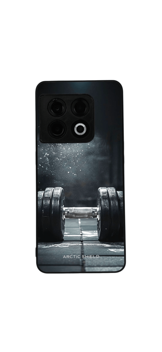 OnePlus 7T Pro älykäs Dumbbell-suojakuori – mattamusta iskunkestävä design

