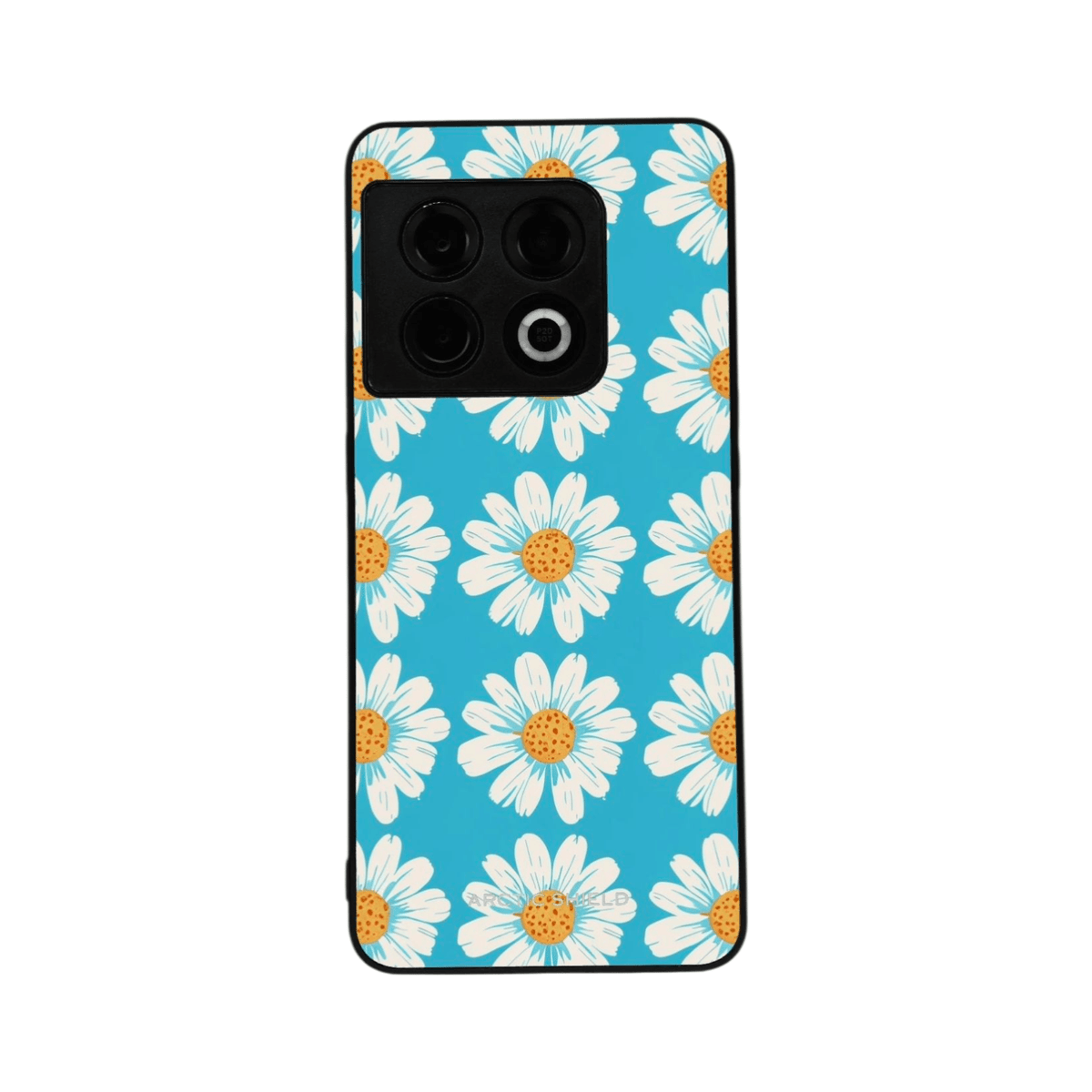 OnePlus 7T Arctic Shield -suojakuori – valkoiset kukat