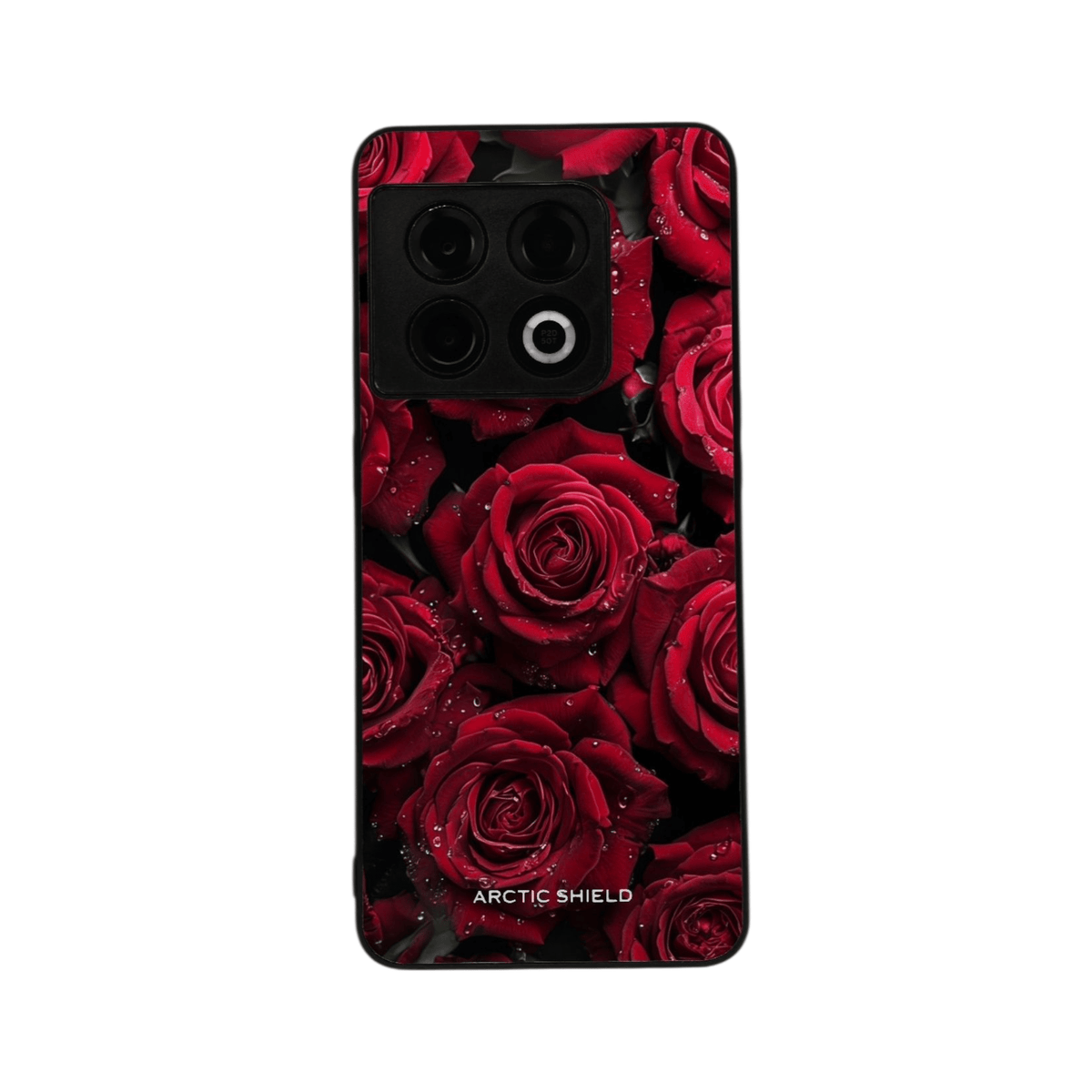OnePlus 7T Arctic Shield -suojakuori – punaiset ruusut