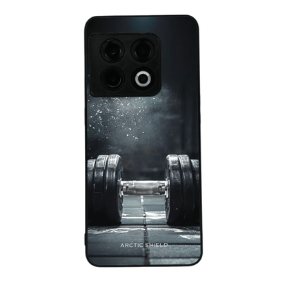 OnePlus 8 älykäs Dumbbell-suojakuori – mattamusta