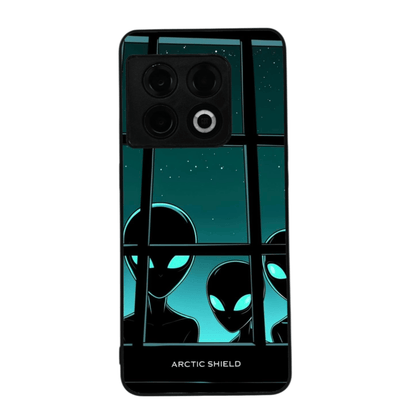 OnePlus 8 Pro Alien Encounter -suojakuori – avaruusolennot