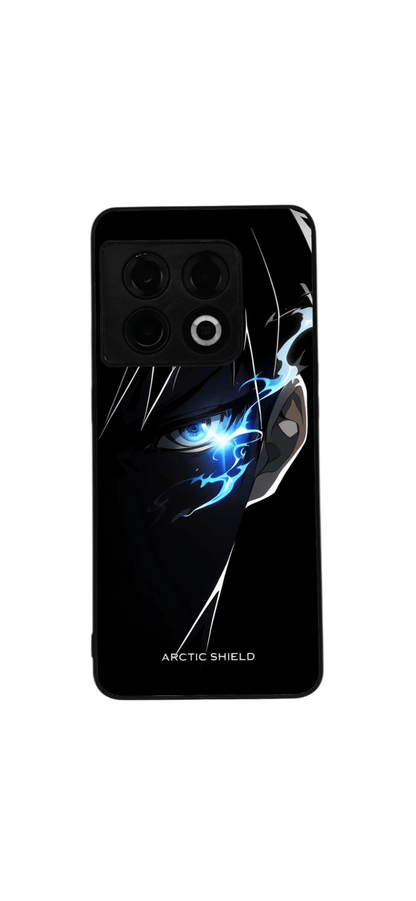OnePlus 9 Arctic Shield -suojakuori – anime‑tyylinen sininen liekki