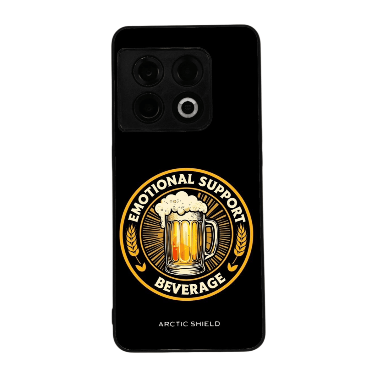 OnePlus 9 suojakuori Arctic Shield – Emotional Support Beverage printti