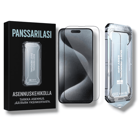 OnePlus Nord 4 panssarilasi asennuskehikolla pakkaus